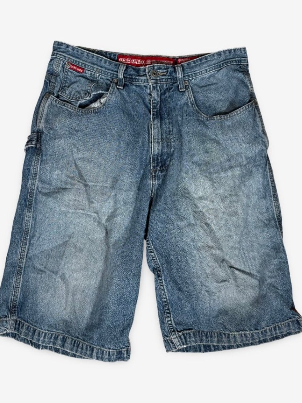 Y2K Ecko Unltd. Jersey City Denim Cargo Jorts Shorts